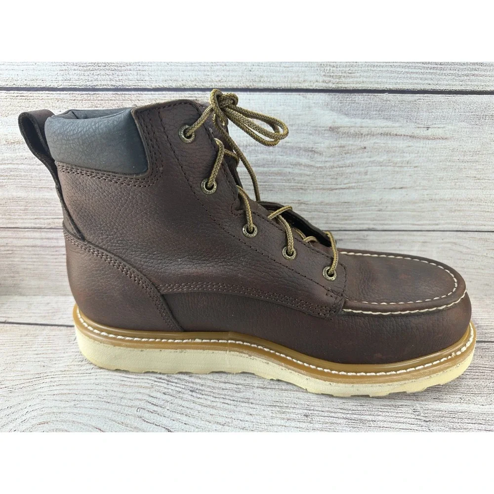 Irish Setter Ashby Men's 6-inch Leather Safety Toe Lace Up Boots Size 11 D NWB